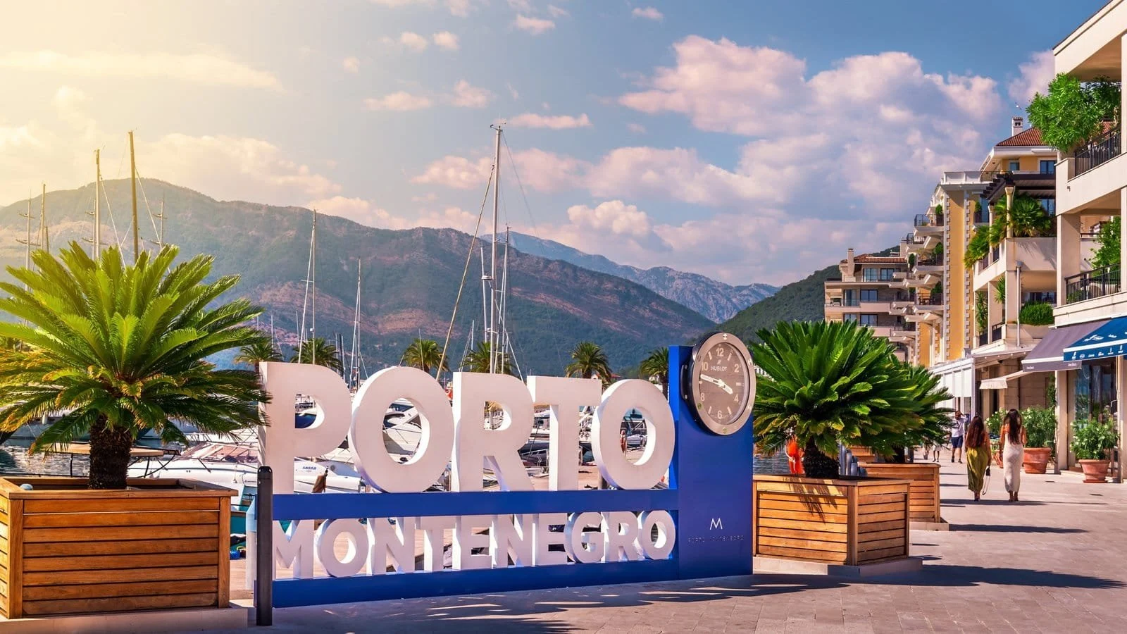 Porto Montenegro residential neighbourhood