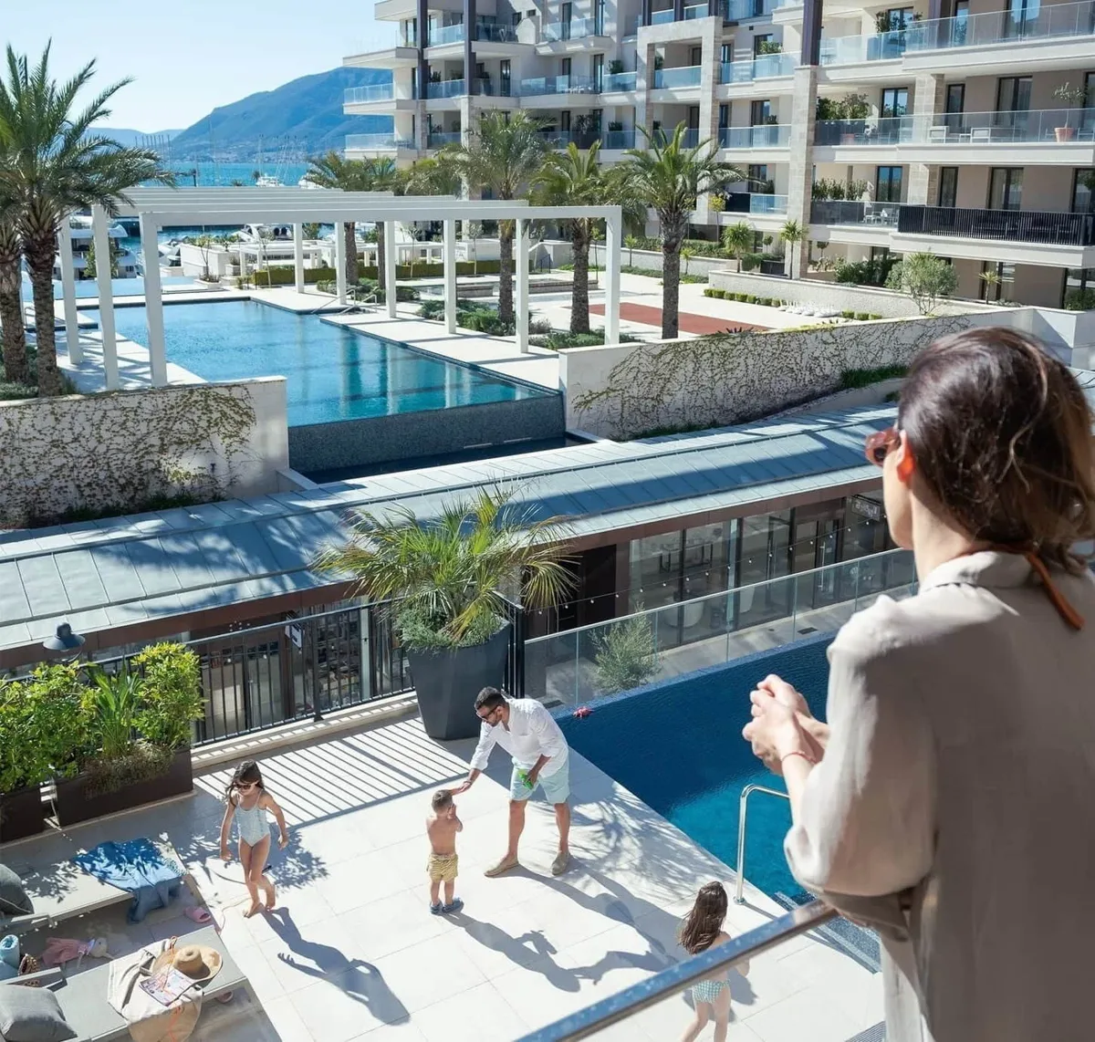 Porto Montenegro residential neighbourhood
