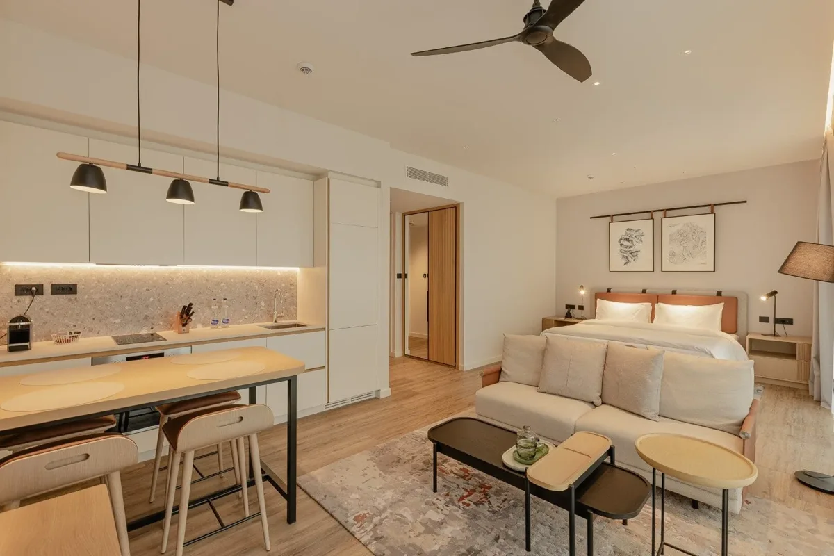 Furnished Sirocco studio with a sea-view terrace 4