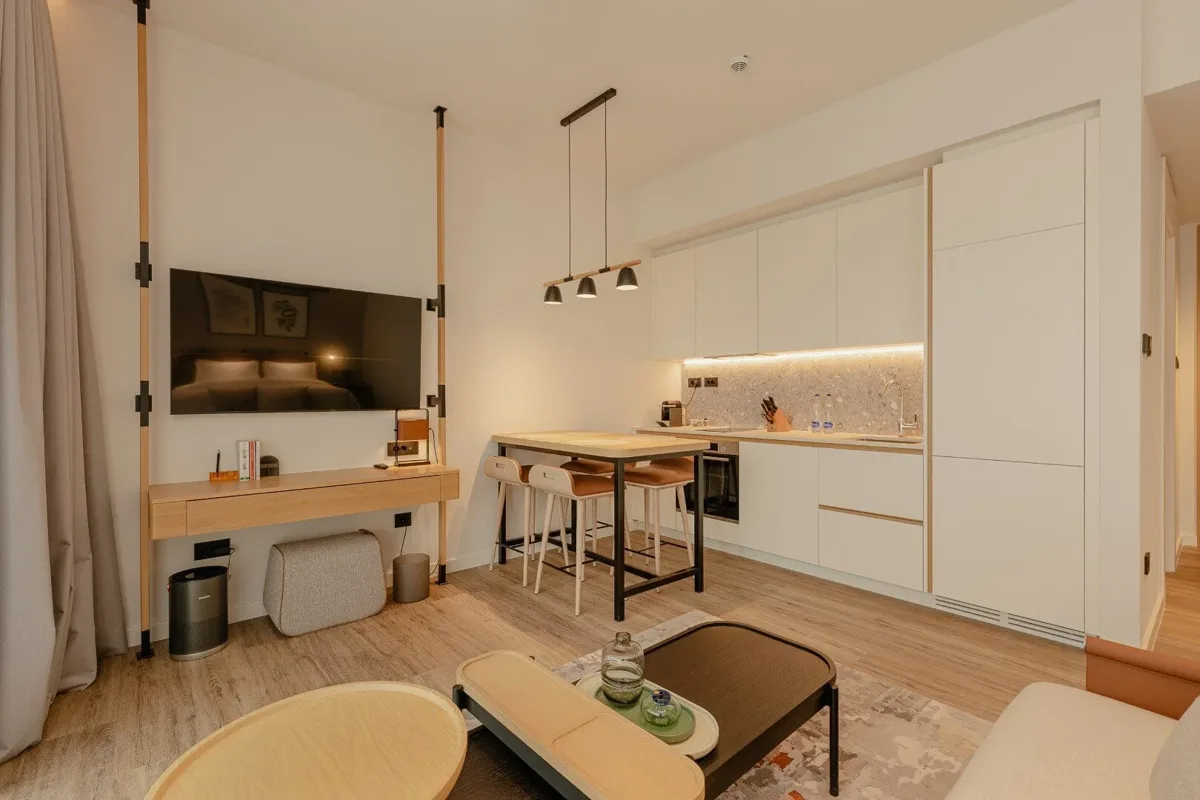 Furnished Sirocco studio with a sea-view terrace 2